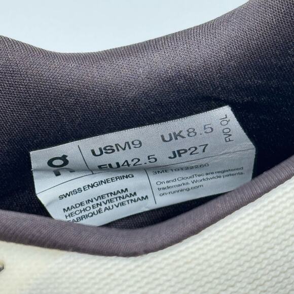 On Running Cloudmonster Undyed Zest Road Running Sneakers Men’s Size 9 main image 7